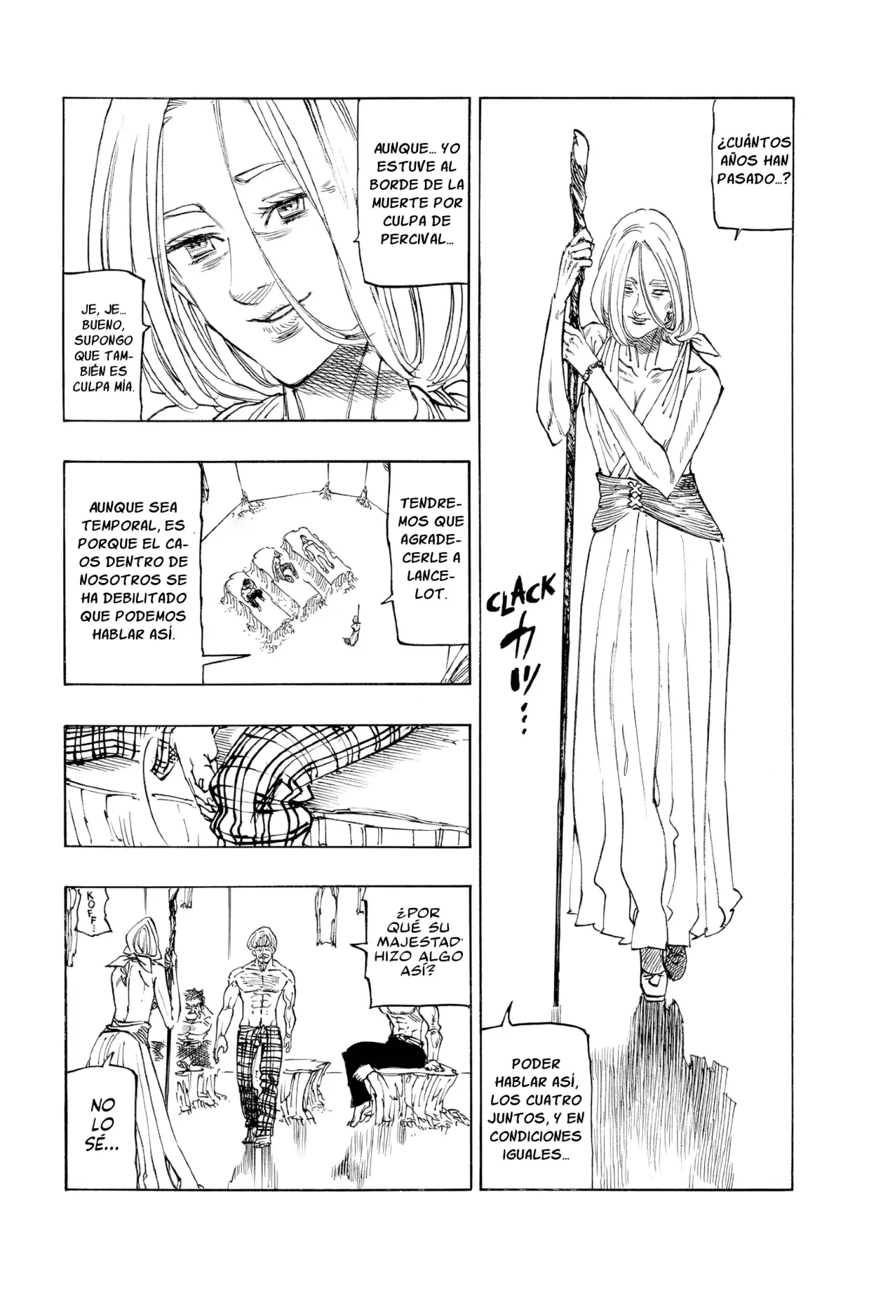 Mokushiroku no Yonkishi capítulo 217 página 5