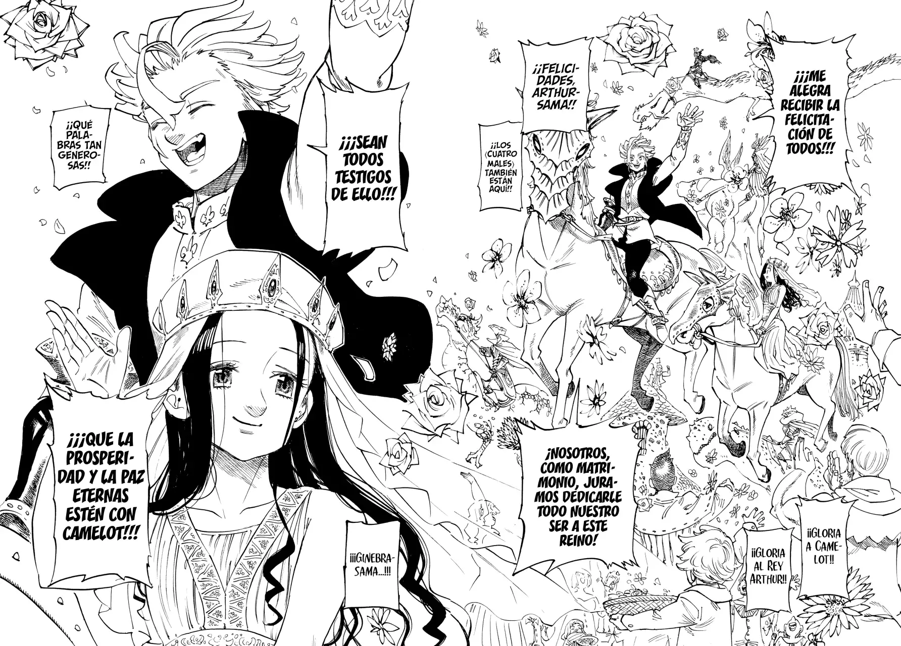 Mokushiroku no Yonkishi capítulo 218 página 7
