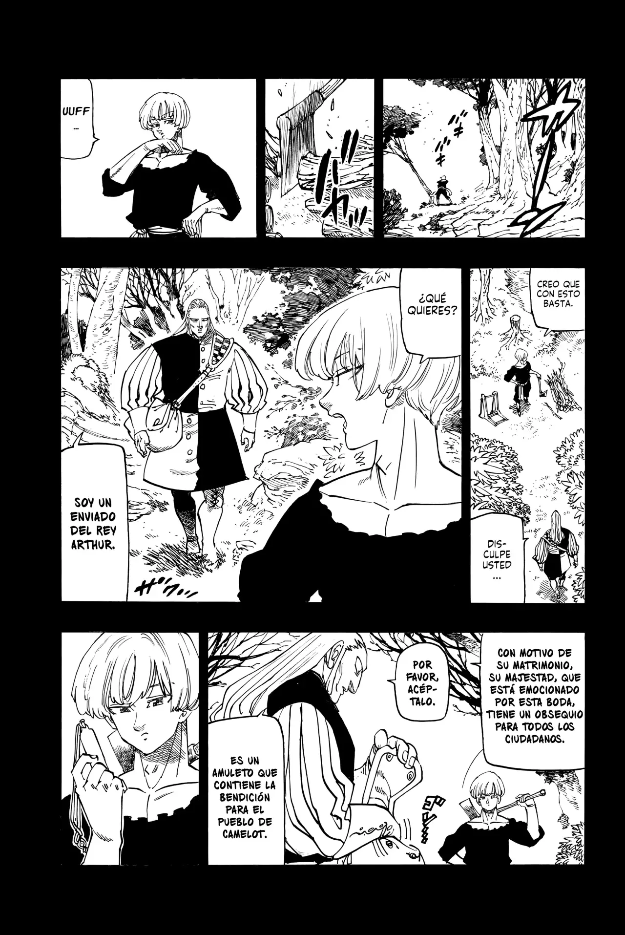 Mokushiroku no Yonkishi capítulo 219.5 página 4