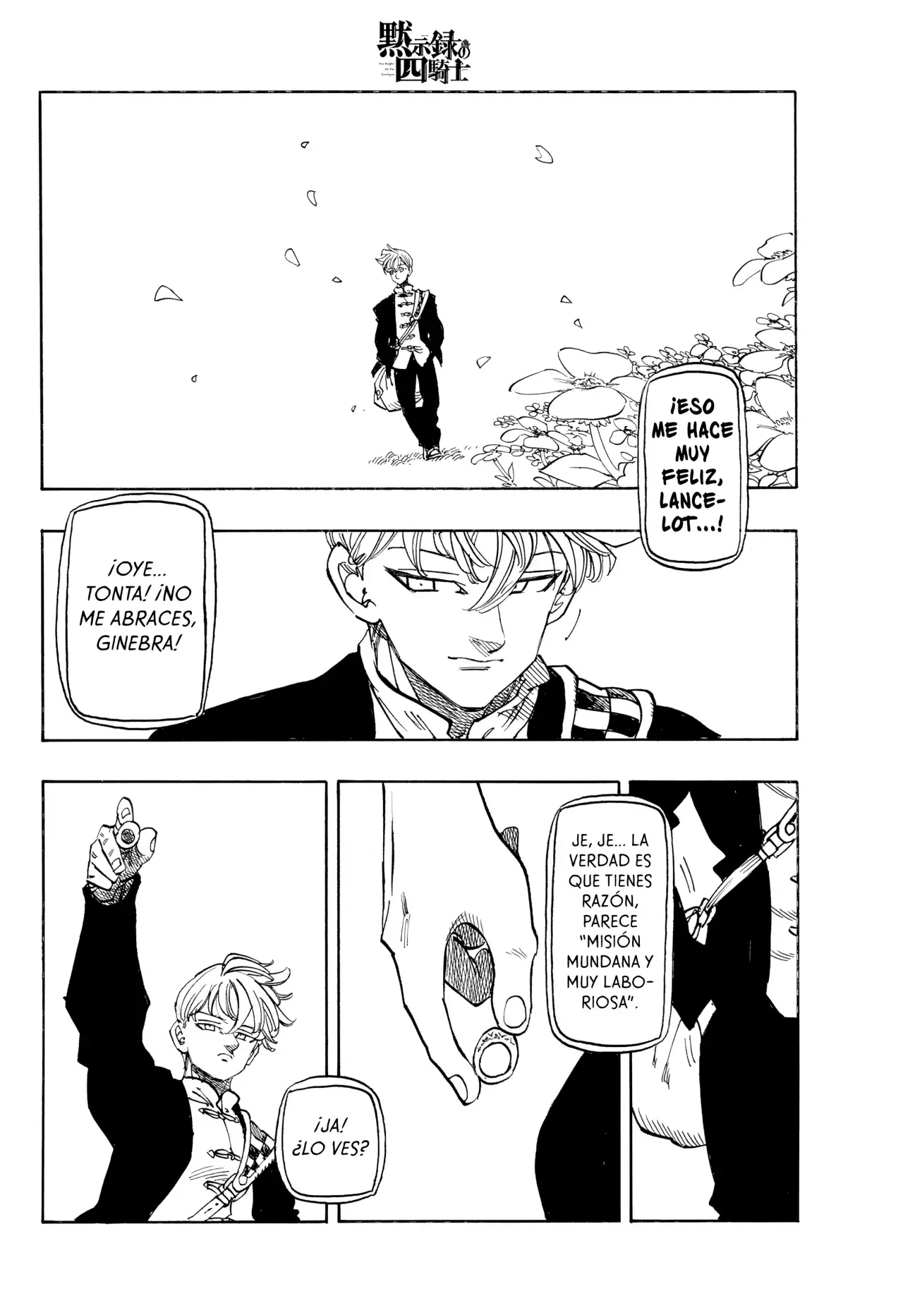 Mokushiroku no Yonkishi capítulo 219 página 8