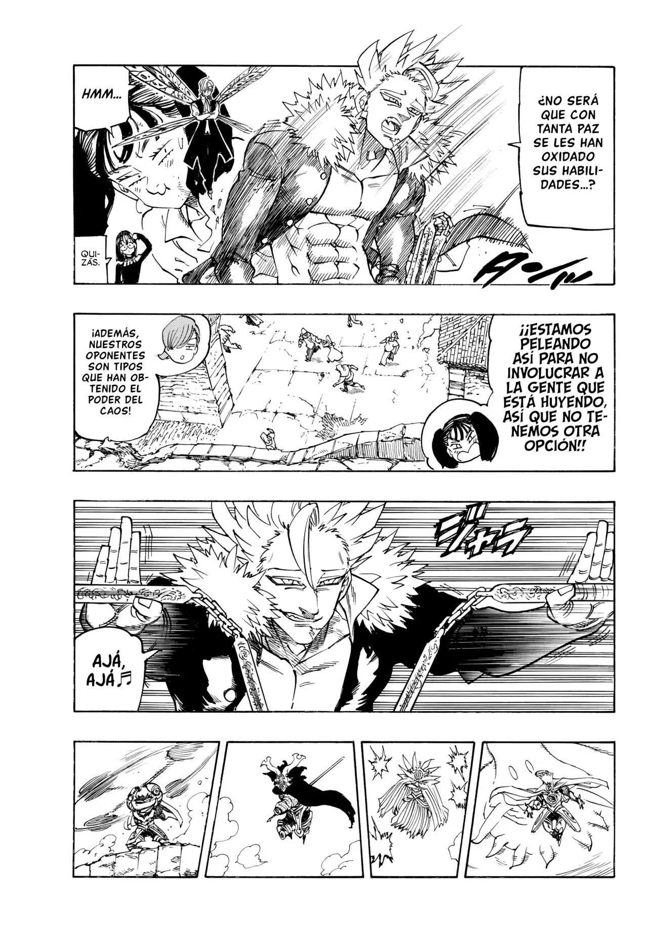 Mokushiroku no Yonkishi capítulo 223 página 11