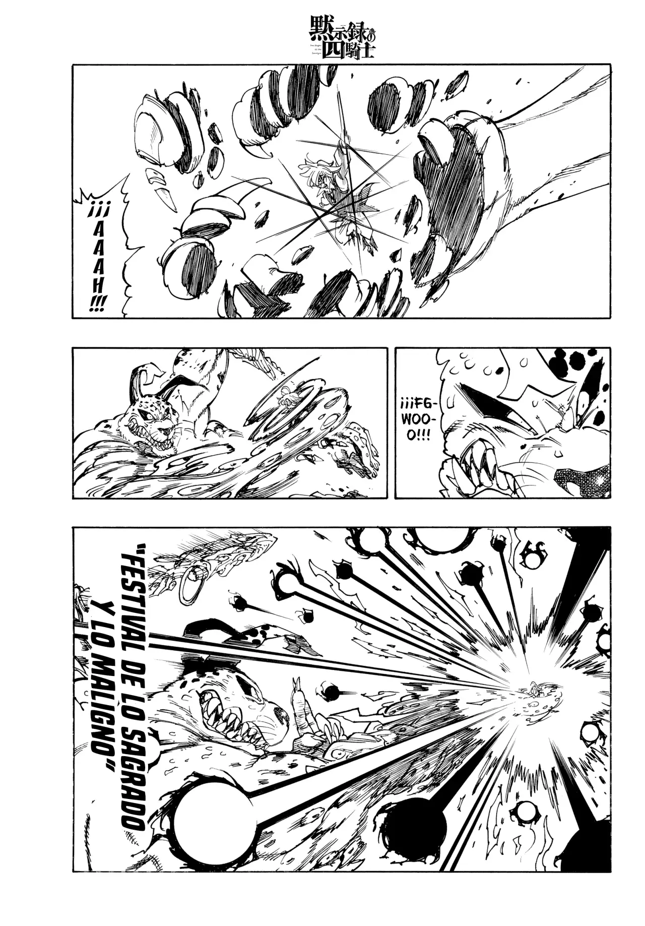Mokushiroku no Yonkishi capítulo 226 página 7