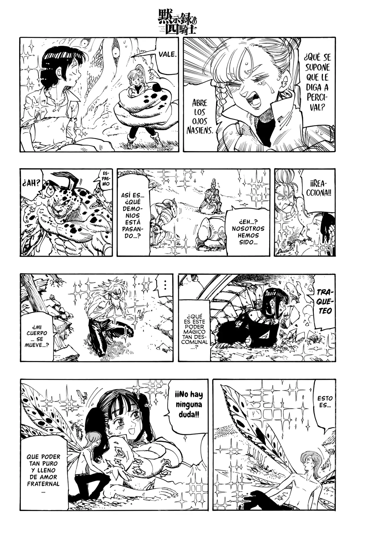 Mokushiroku no Yonkishi capítulo 228 página 4