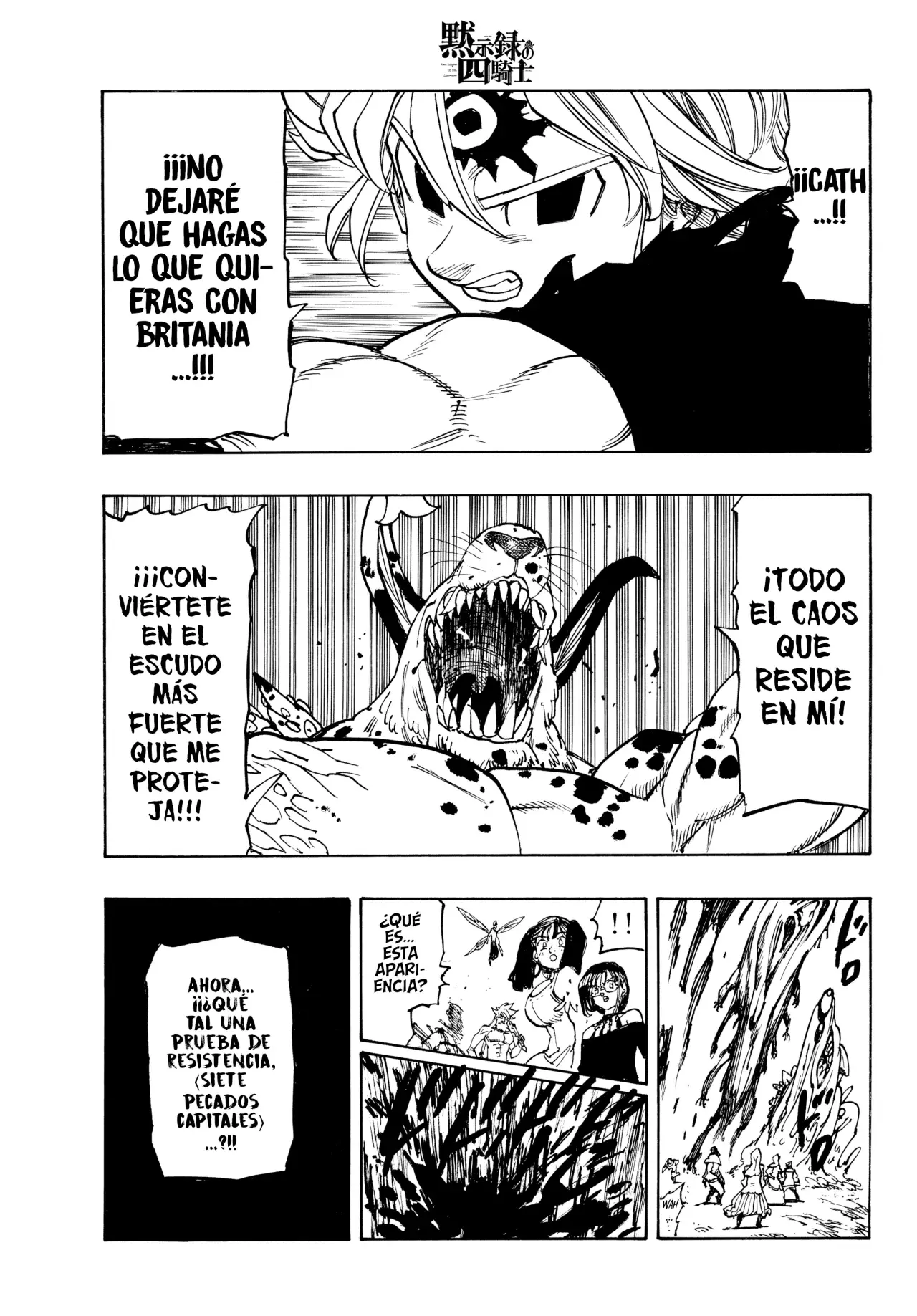 Mokushiroku no Yonkishi capítulo 229 página 18