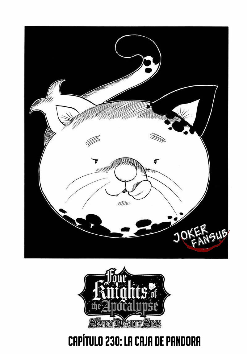 Mokushiroku no Yonkishi capítulo 230 página 1