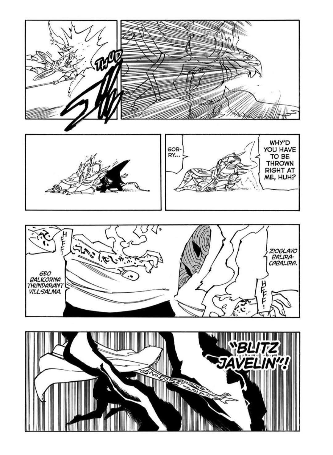 Mokushiroku no Yonkishi capítulo 233 página 12