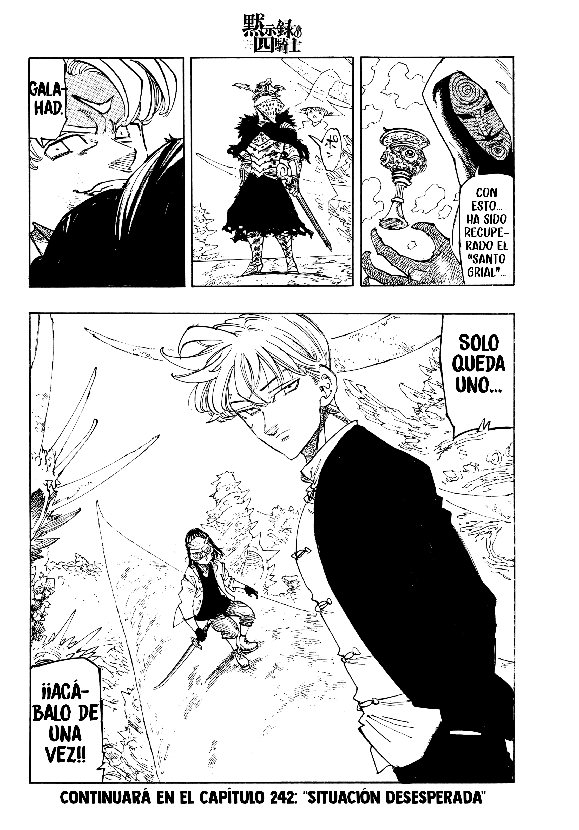 Mokushiroku no Yonkishi capítulo 241 página 20