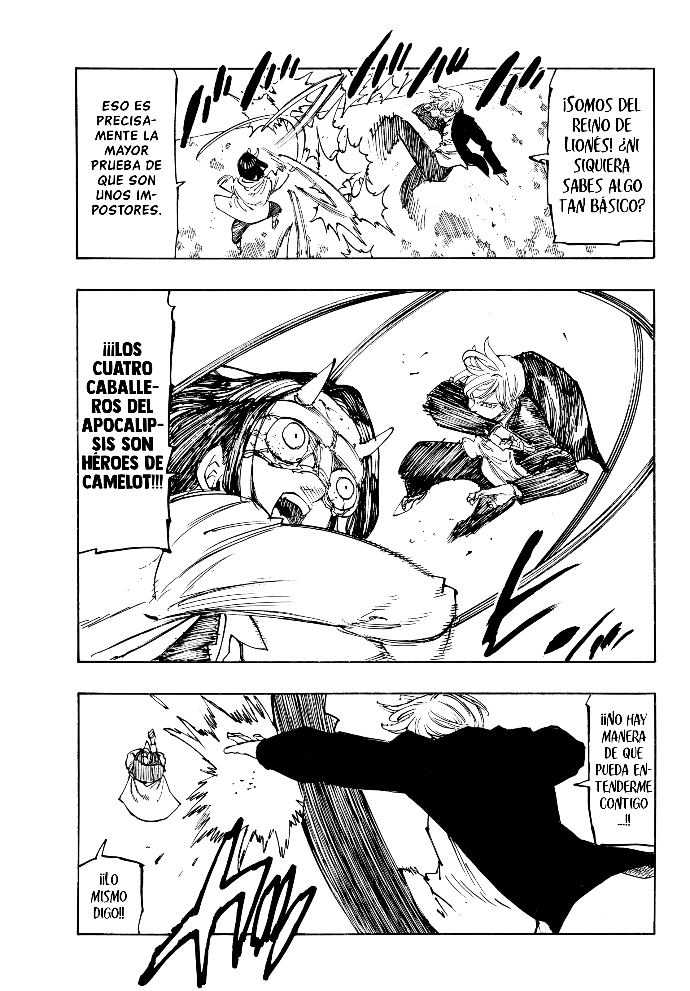 Mokushiroku no Yonkishi capítulo 241 página 3