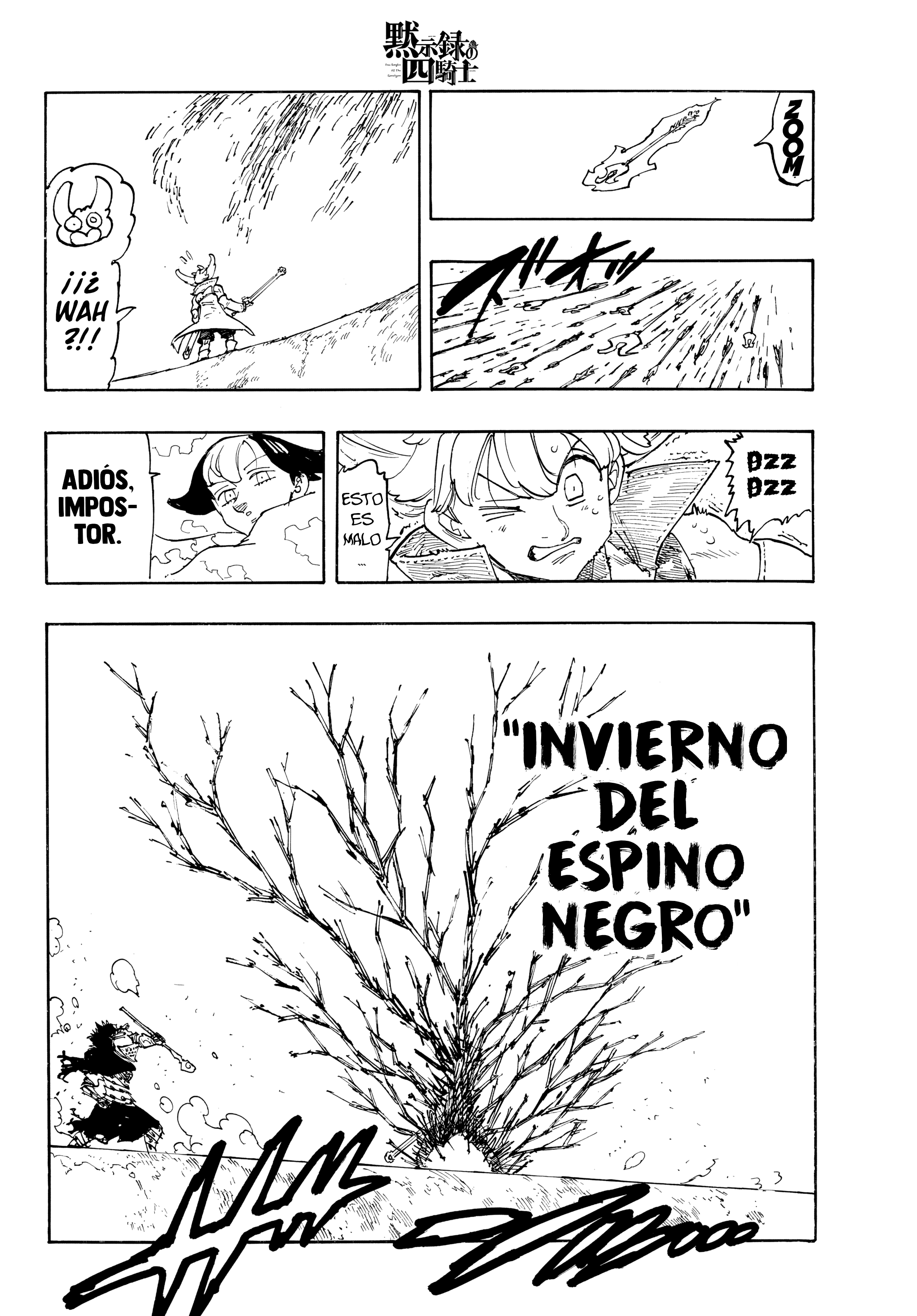 Mokushiroku no Yonkishi capítulo 241 página 8