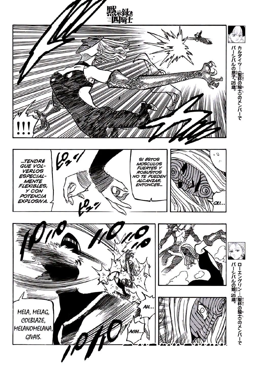 Mokushiroku no Yonkishi capítulo 243 página 8