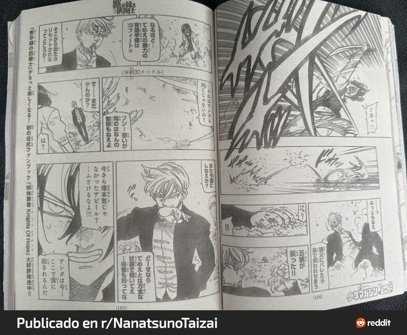 Mokushiroku no Yonkishi capítulo 245 página 8