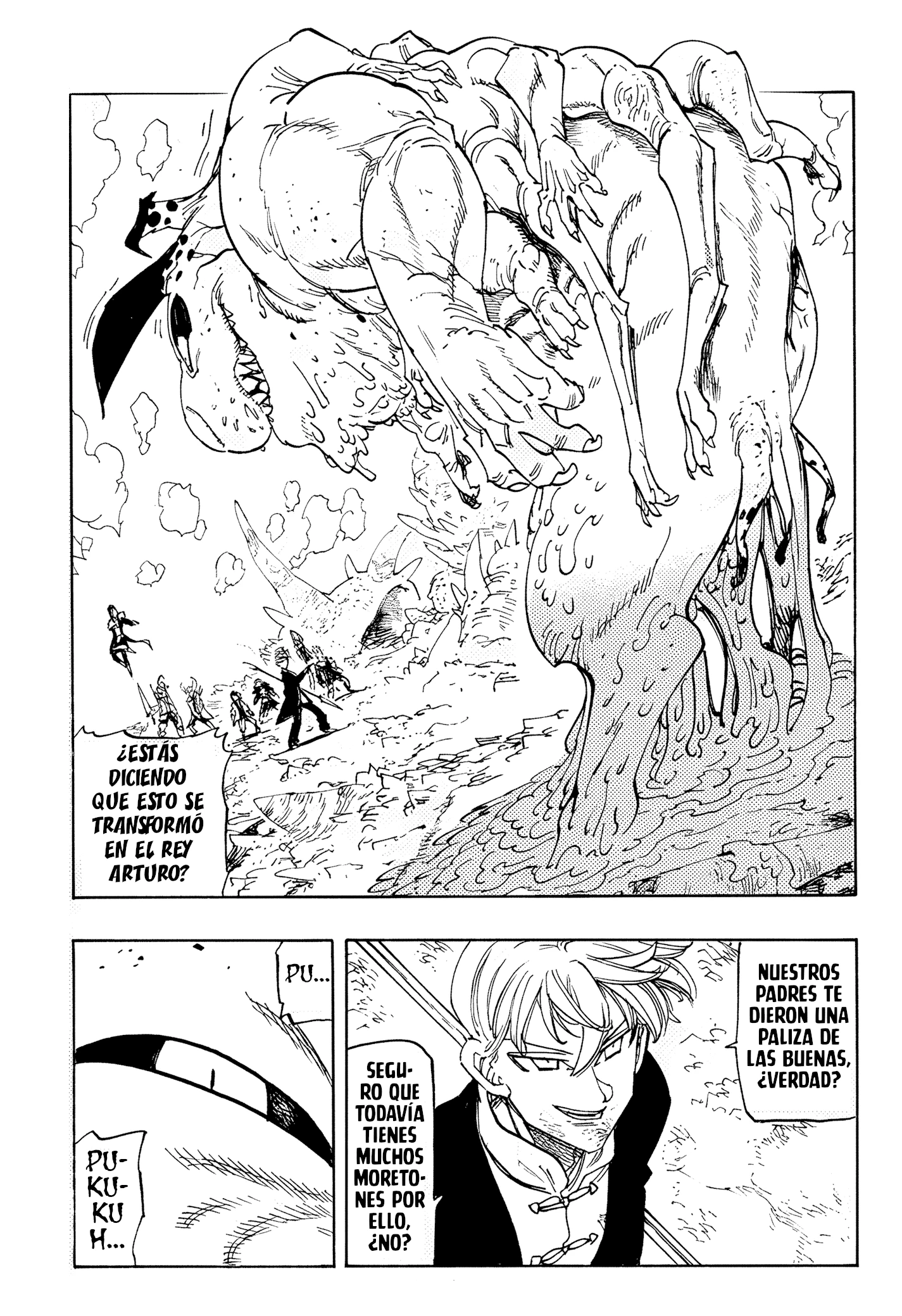 Mokushiroku no Yonkishi capítulo 246 página 17