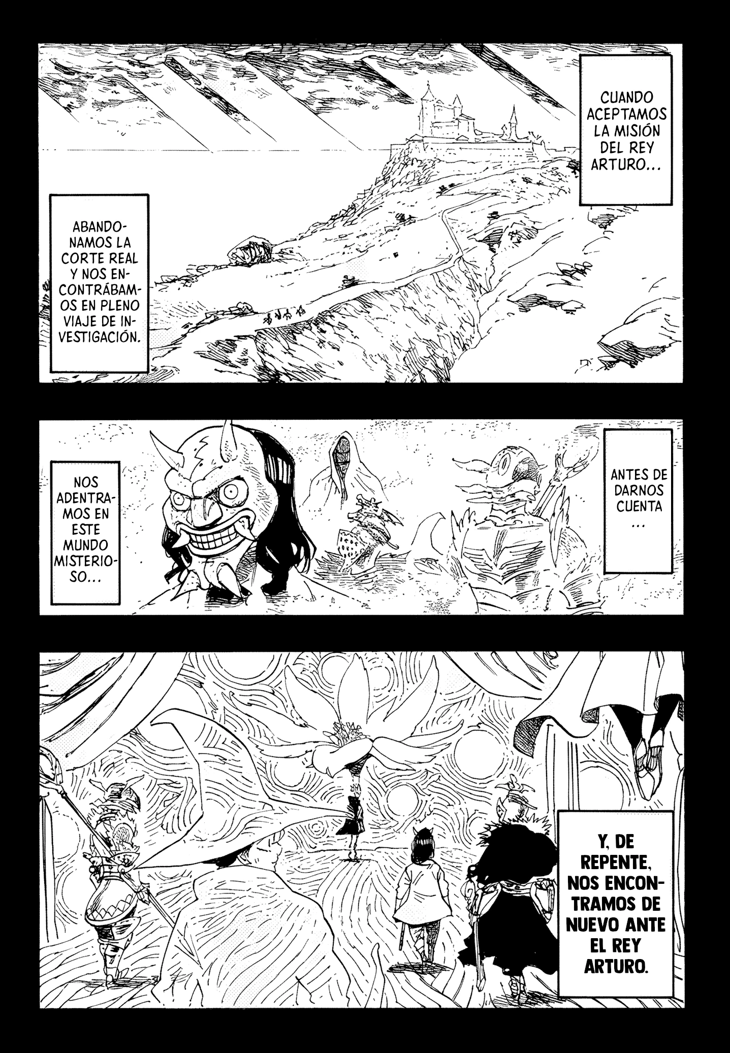 Mokushiroku no Yonkishi capítulo 246 página 2