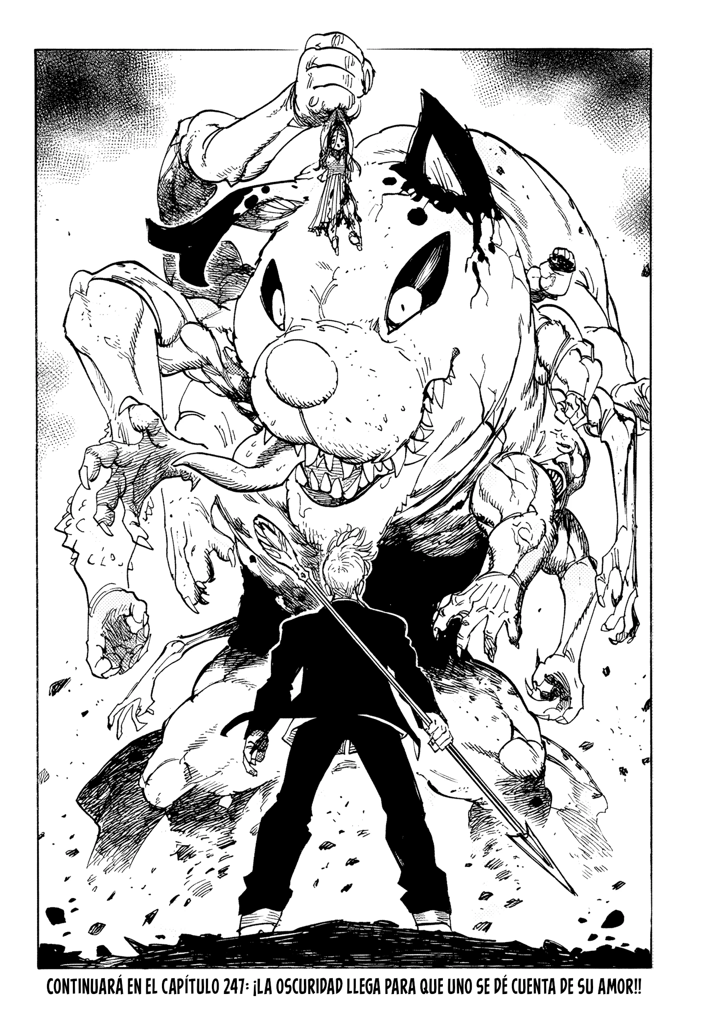 Mokushiroku no Yonkishi capítulo 246 página 20