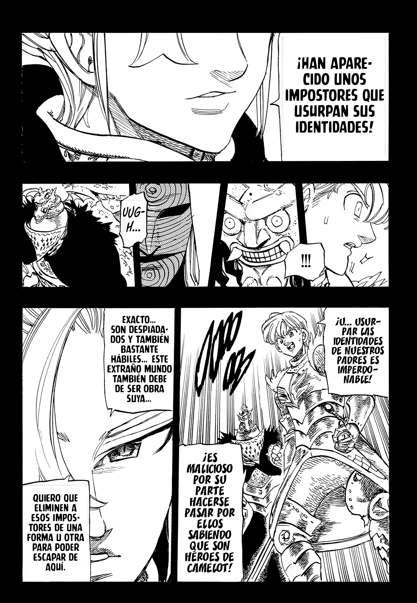 Mokushiroku no Yonkishi capítulo 246 página 4