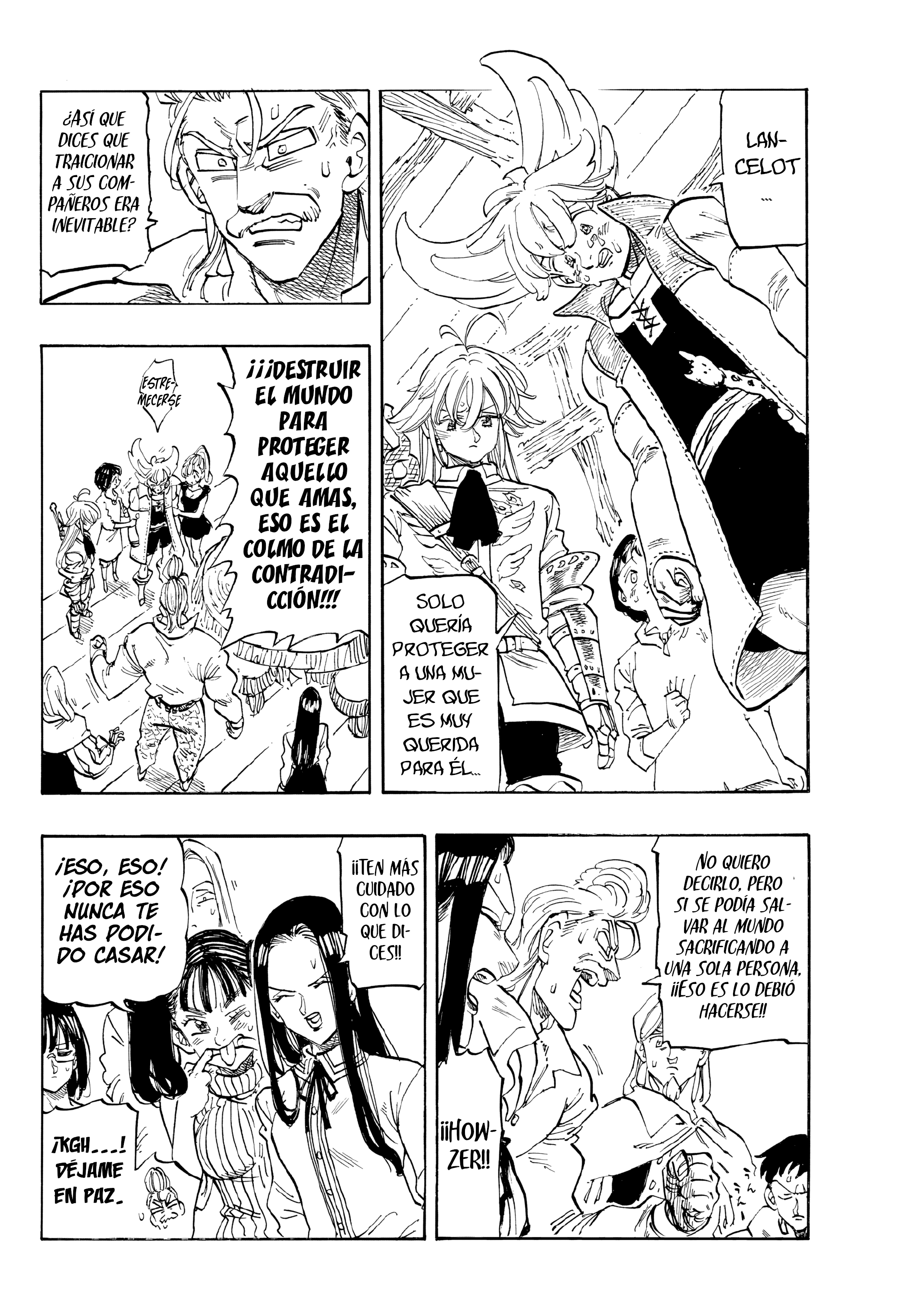 Mokushiroku no Yonkishi capítulo 249 página 4