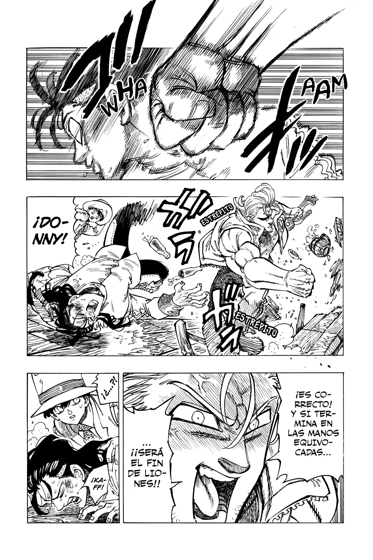 Mokushiroku no Yonkishi capítulo 26 página 8