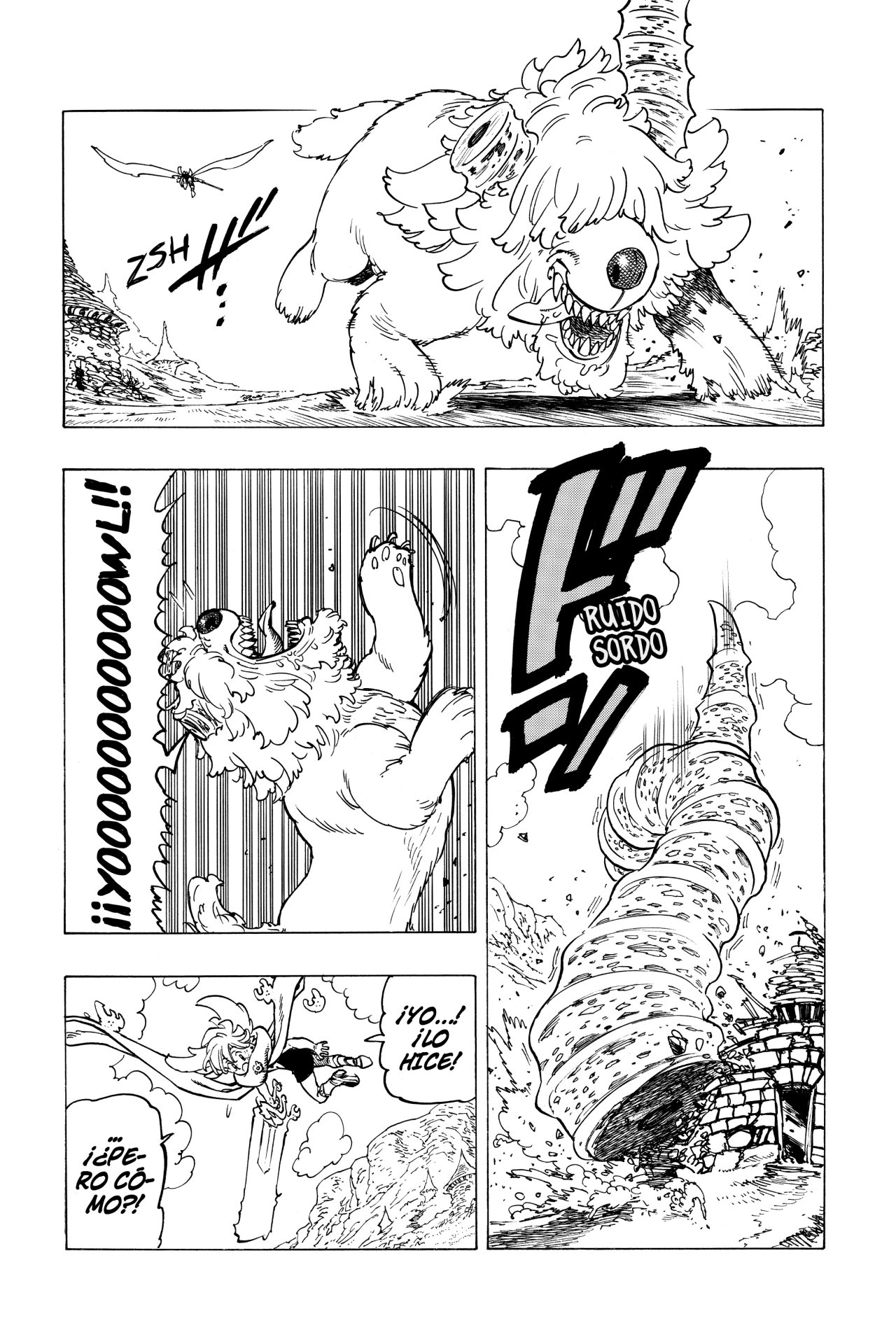 Mokushiroku no Yonkishi capítulo 37 página 3
