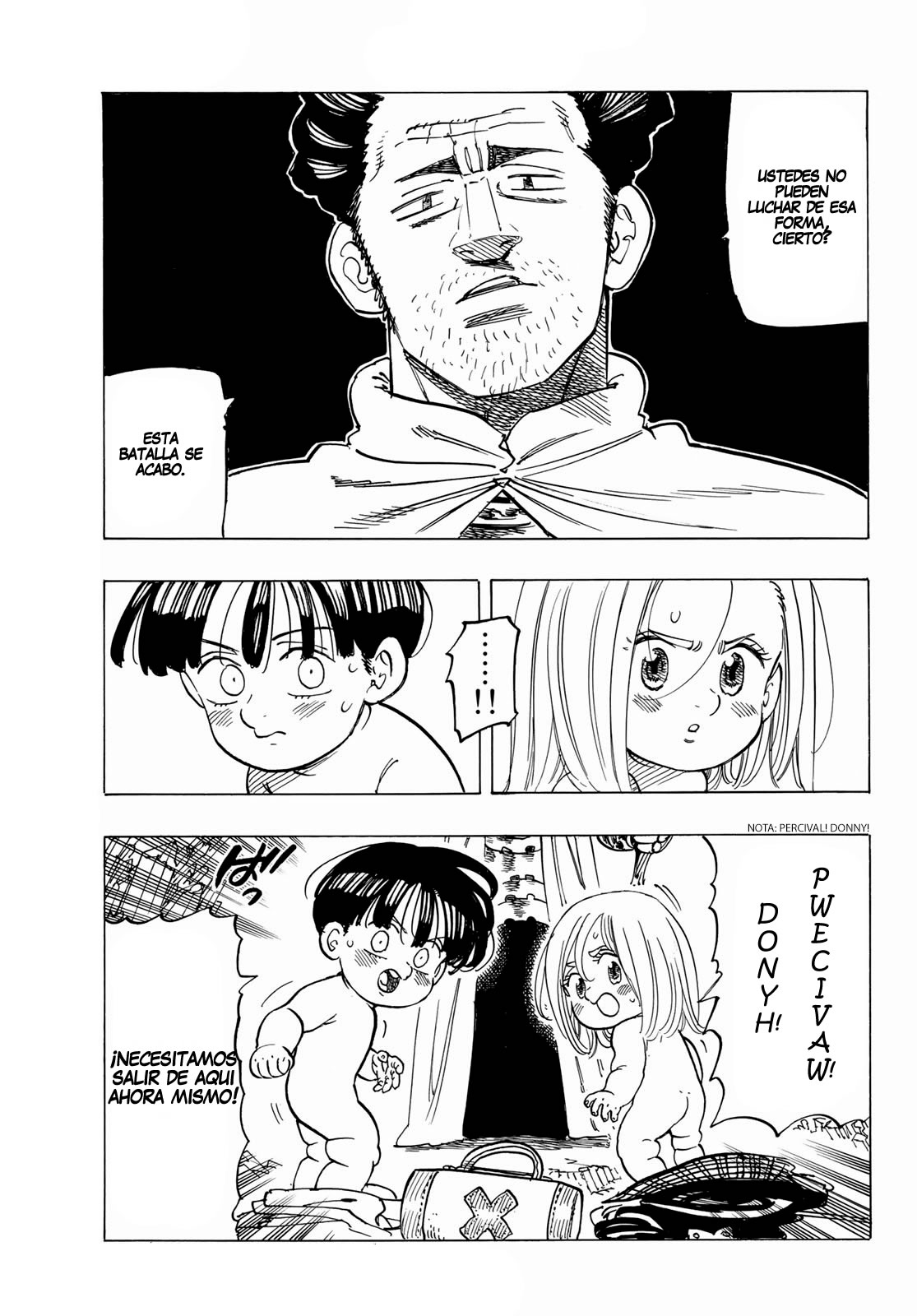 Mokushiroku no Yonkishi capítulo 38 página 4