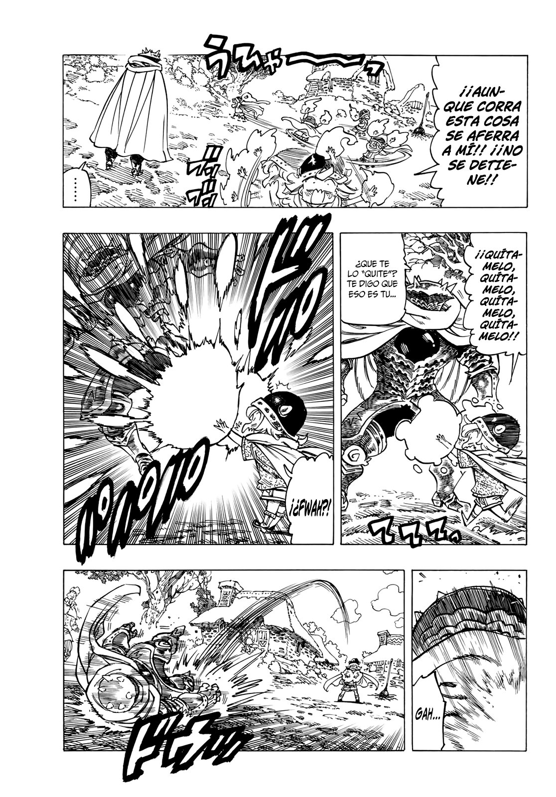 Mokushiroku no Yonkishi capítulo 4 página 7