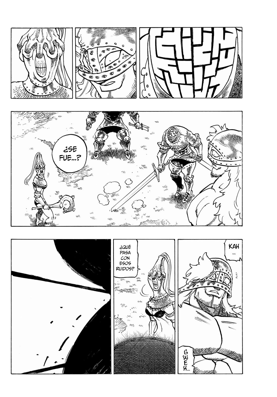 Mokushiroku no Yonkishi capítulo 48 página 11