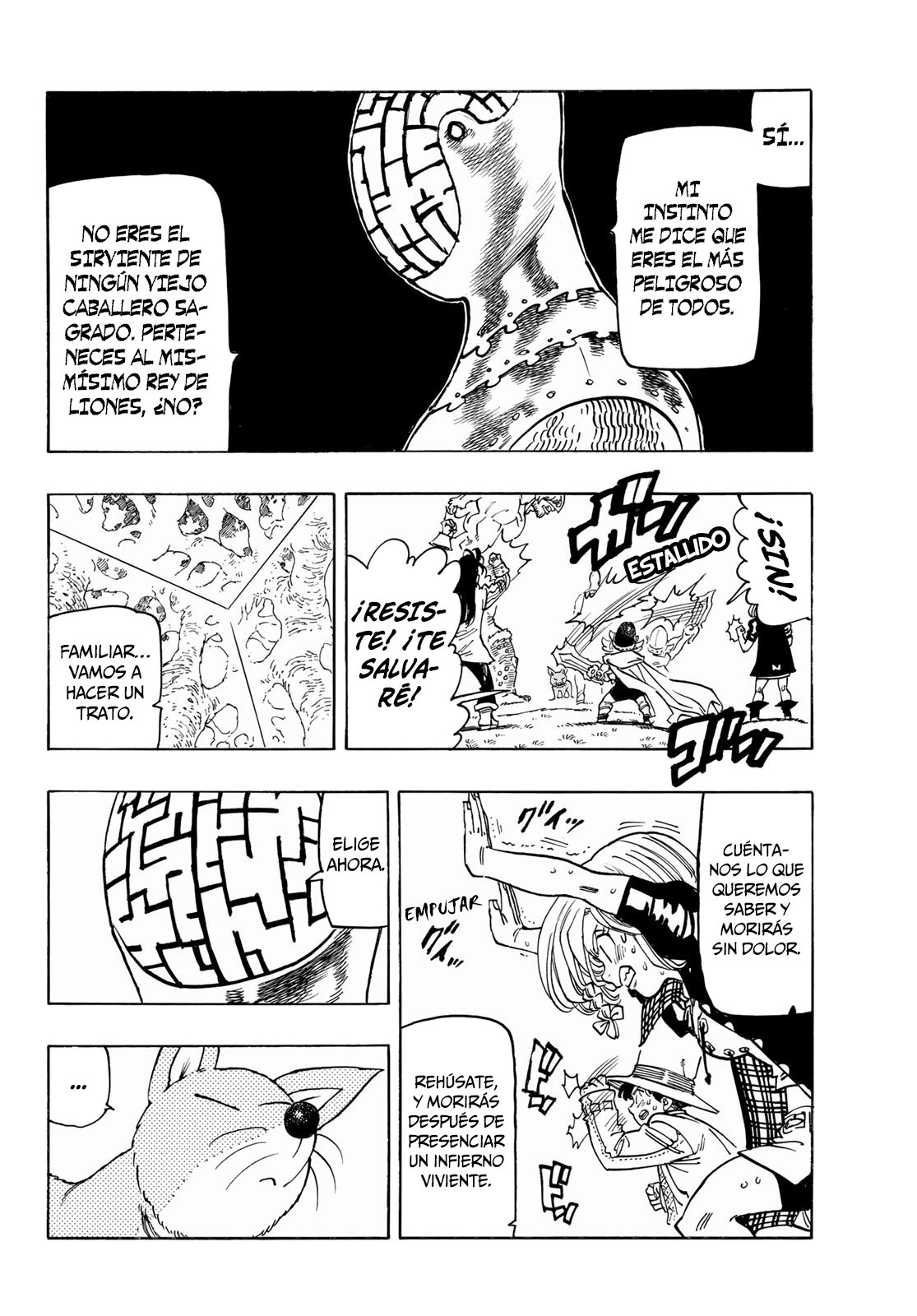Mokushiroku no Yonkishi capítulo 48 página 7