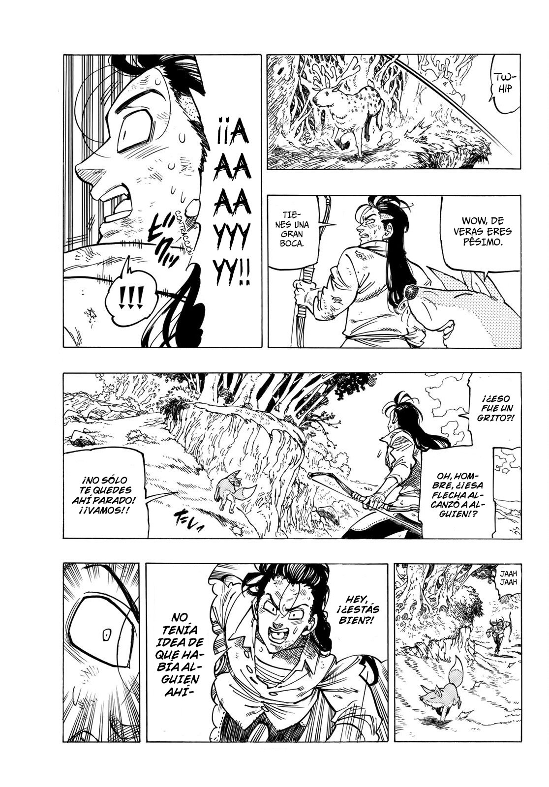 Mokushiroku no Yonkishi capítulo 7 página 8