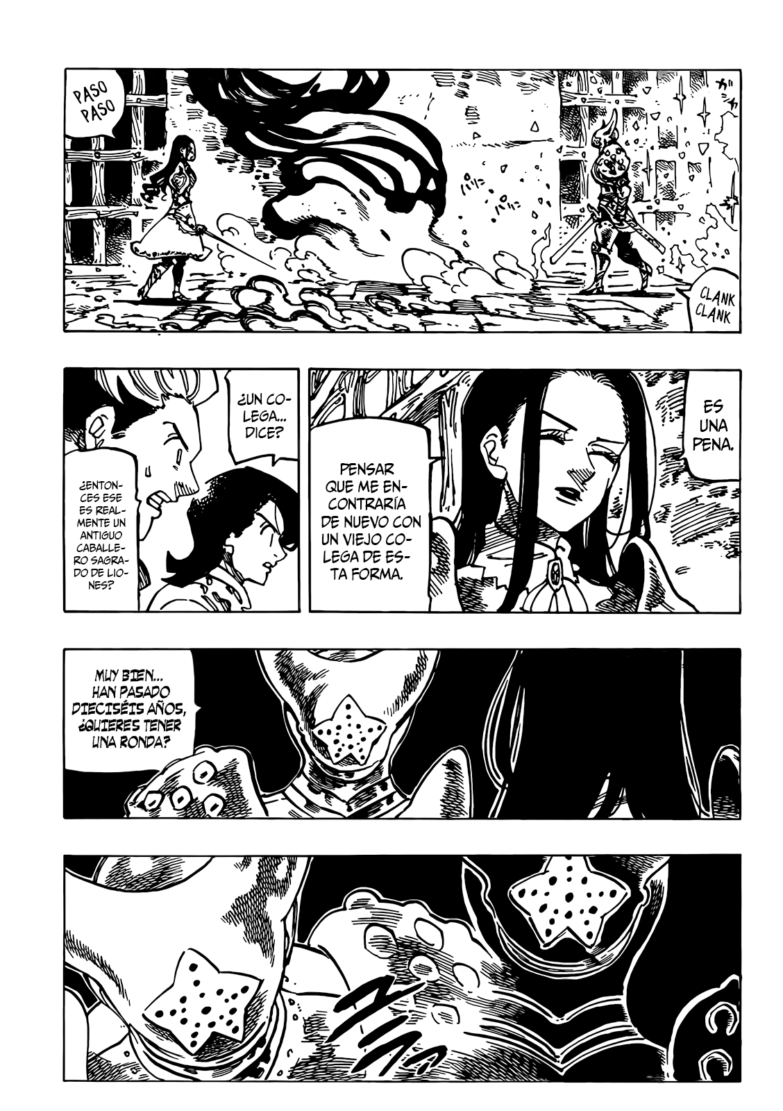 Mokushiroku no Yonkishi capítulo 70 página 11