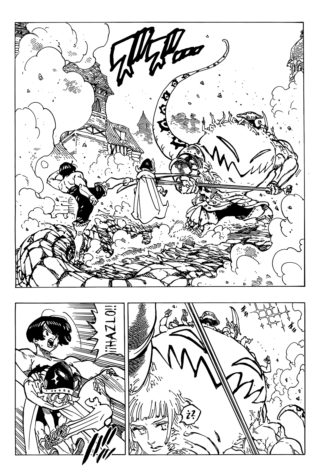 Mokushiroku no Yonkishi capítulo 73 página 4