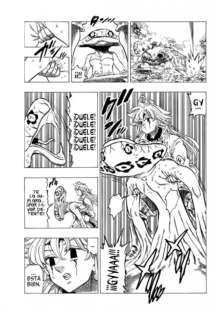 Mokushiroku no Yonkishi capítulo 76 página 8