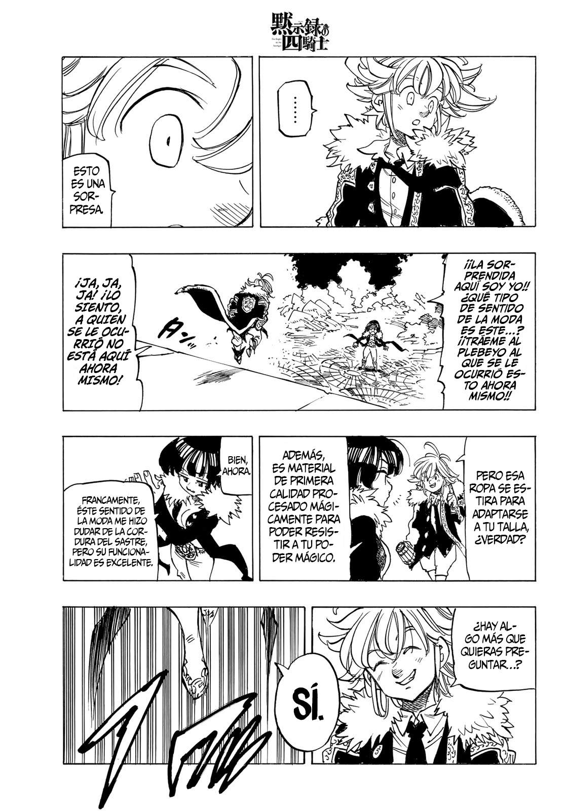 Mokushiroku no Yonkishi capítulo 88 página 16