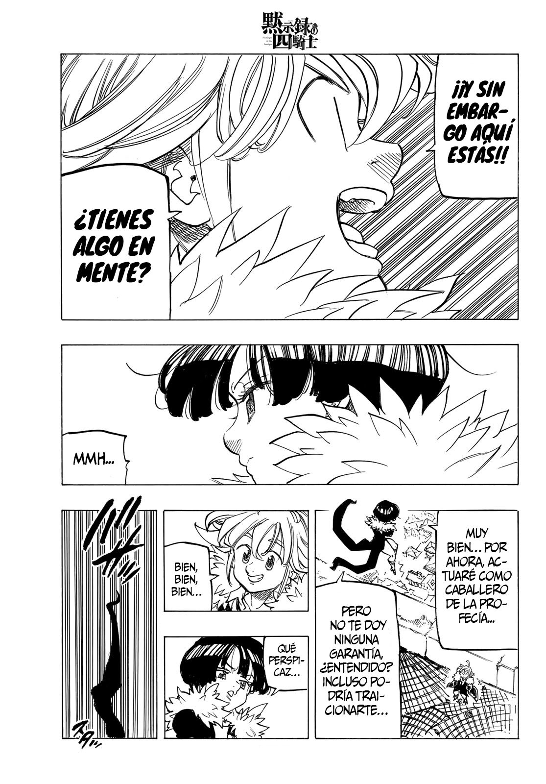 Mokushiroku no Yonkishi capítulo 88 página 18
