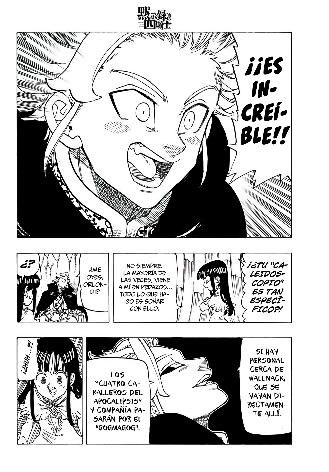 Mokushiroku no Yonkishi capítulo 91 página 20