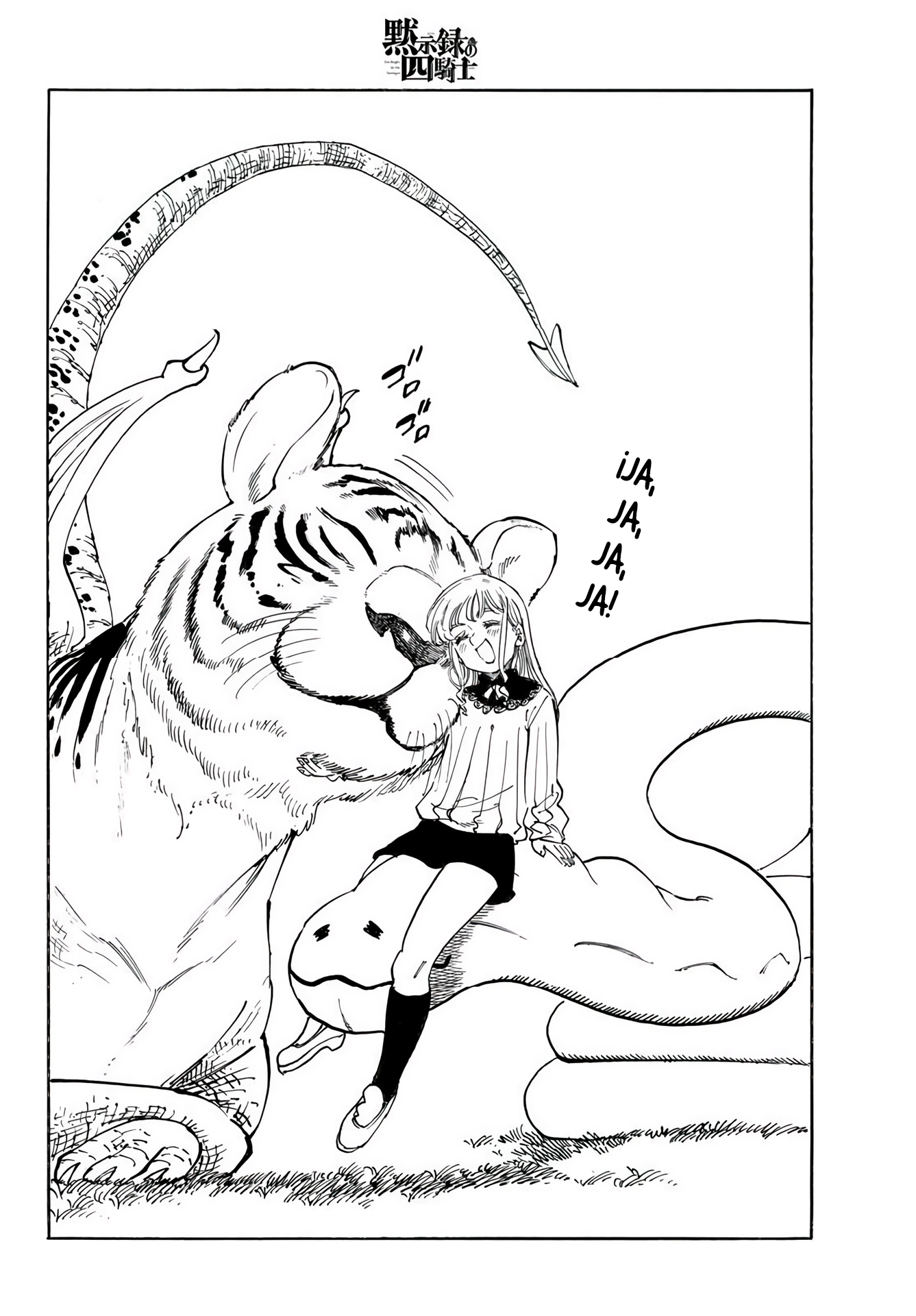 Mokushiroku no Yonkishi capítulo 91 página 4