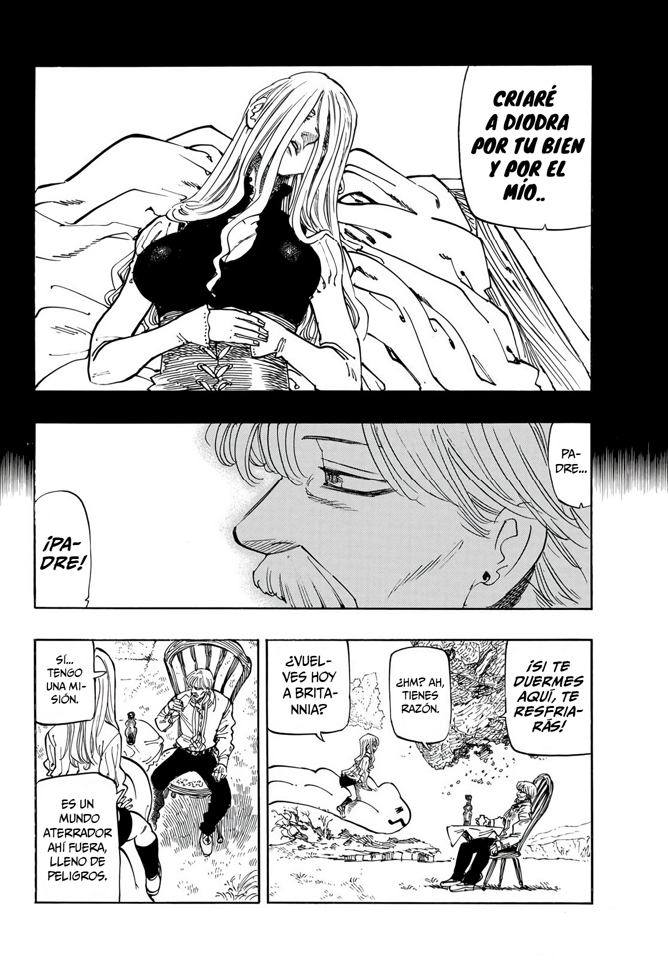 Mokushiroku no Yonkishi capítulo 91 página 8