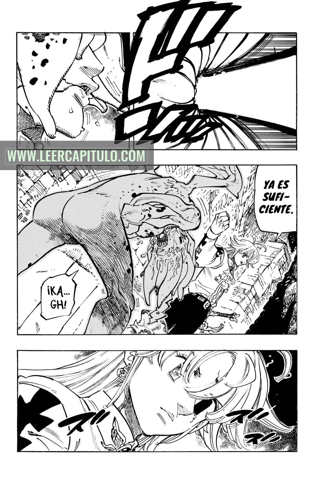 Mokushiroku no Yonkishi capítulo 97 página 6