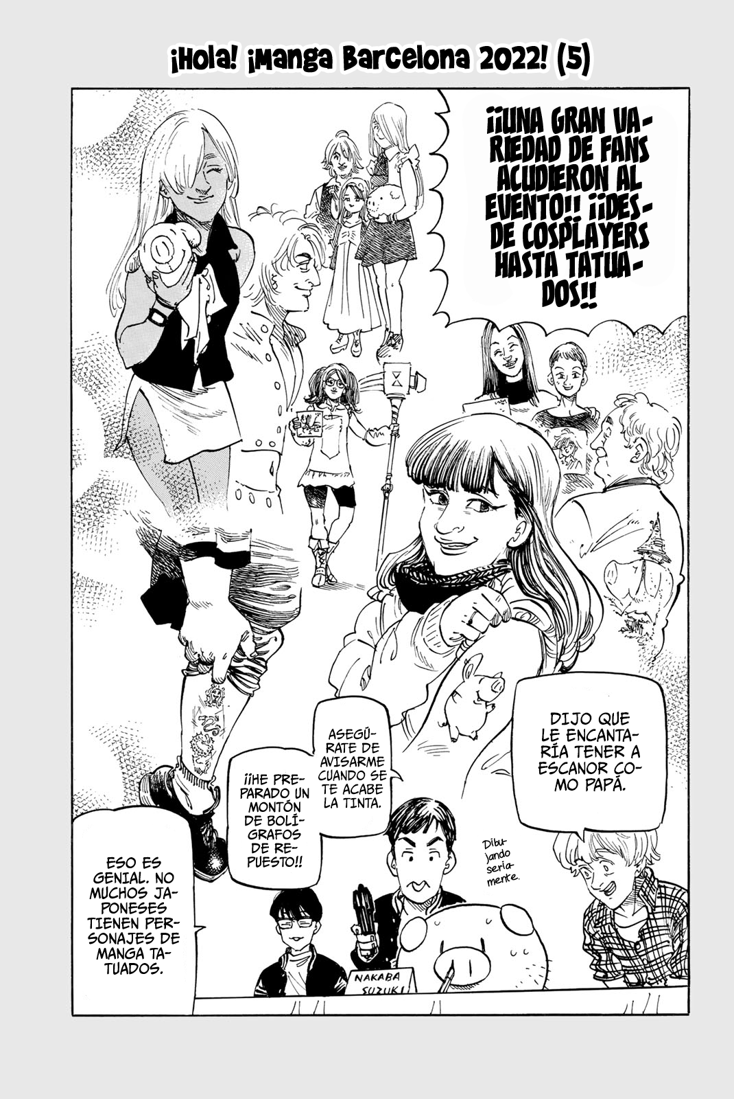 Mokushiroku no Yonkishi capítulo 98.5 página 8