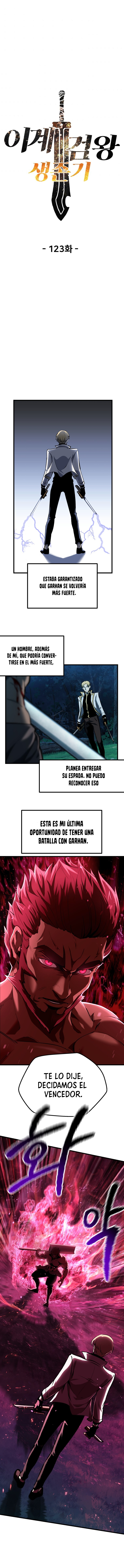 La Historia de Supervivencia de un Rey de la Espada en un Mundo de Fantasía capítulo 124 página 2