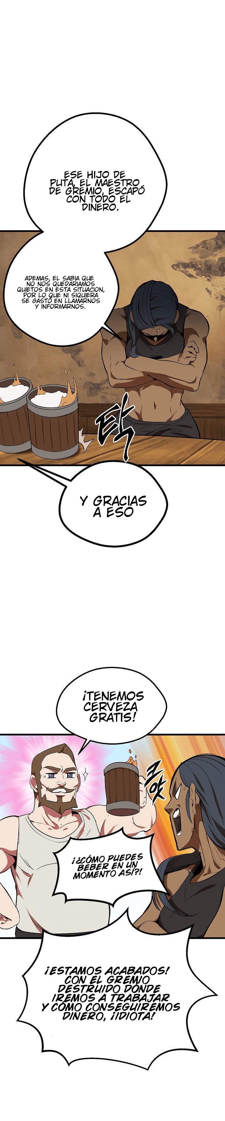 La Historia de Supervivencia de un Rey de la Espada en un Mundo de Fantasía capítulo 13 página 34