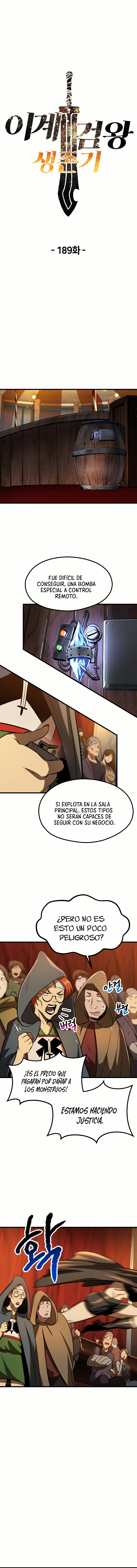 La Historia de Supervivencia de un Rey de la Espada en un Mundo de Fantasía capítulo 190 página 2