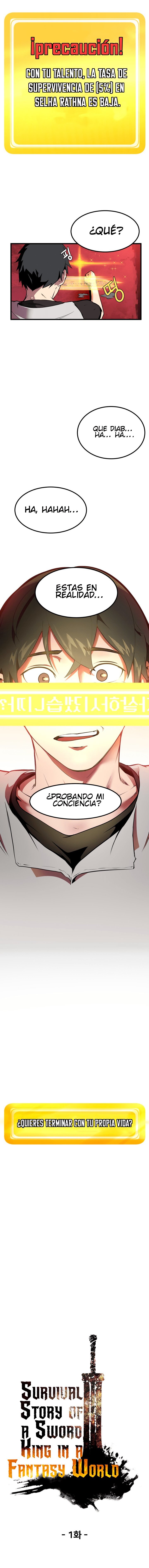 La Historia de Supervivencia de un Rey de la Espada en un Mundo de Fantasía capítulo 2 página 13