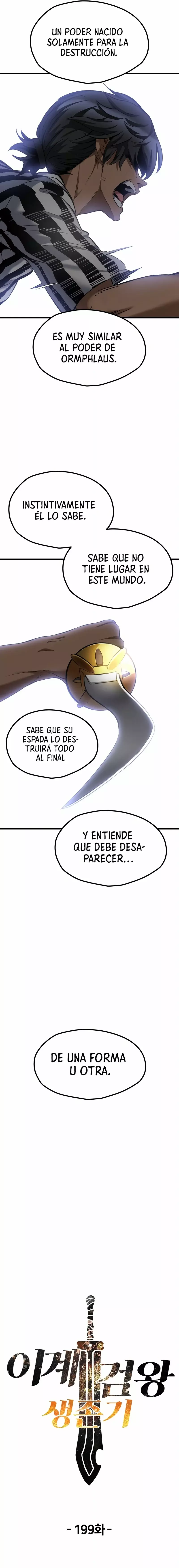 La Historia de Supervivencia de un Rey de la Espada en un Mundo de Fantasía capítulo 200 página 7