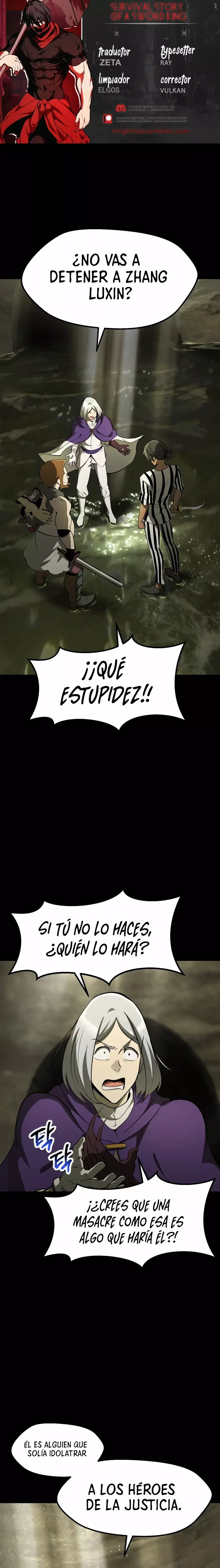 La Historia de Supervivencia de un Rey de la Espada en un Mundo de Fantasía capítulo 203 página 1