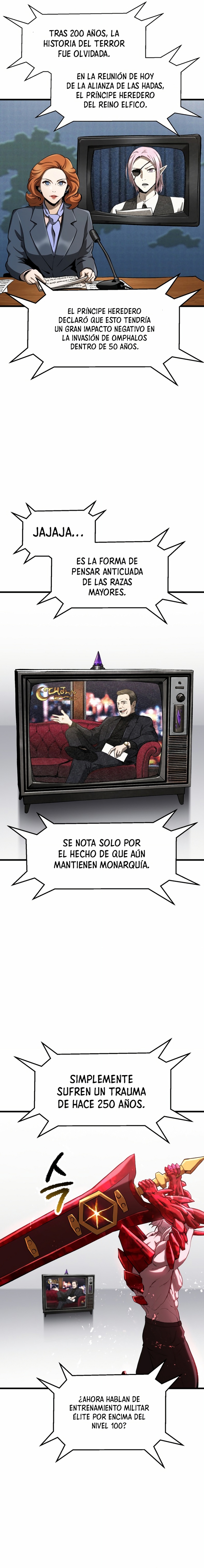 La Historia de Supervivencia de un Rey de la Espada en un Mundo de Fantasía capítulo 280 página 5
