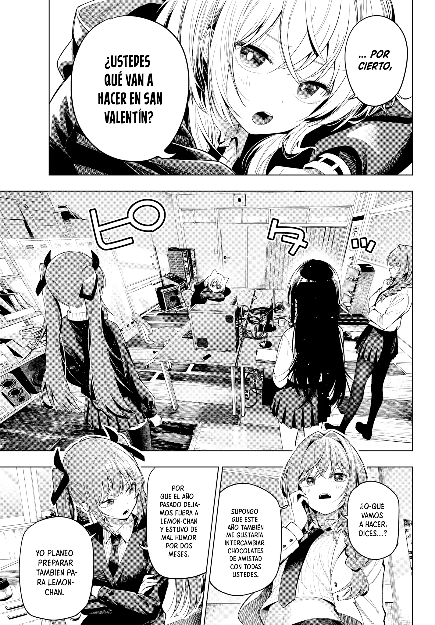 Mayonaka Heart Tune capítulo 128 página 4
