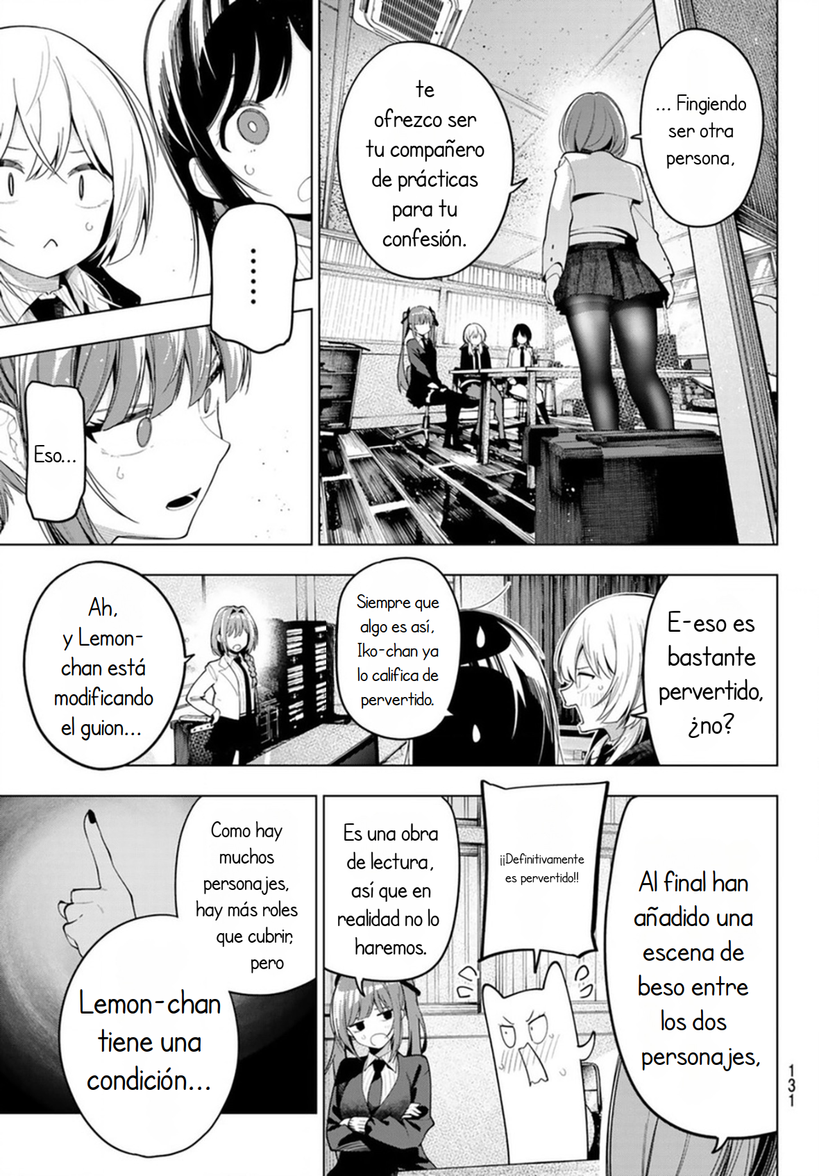 Mayonaka Heart Tune capítulo 62 página 8