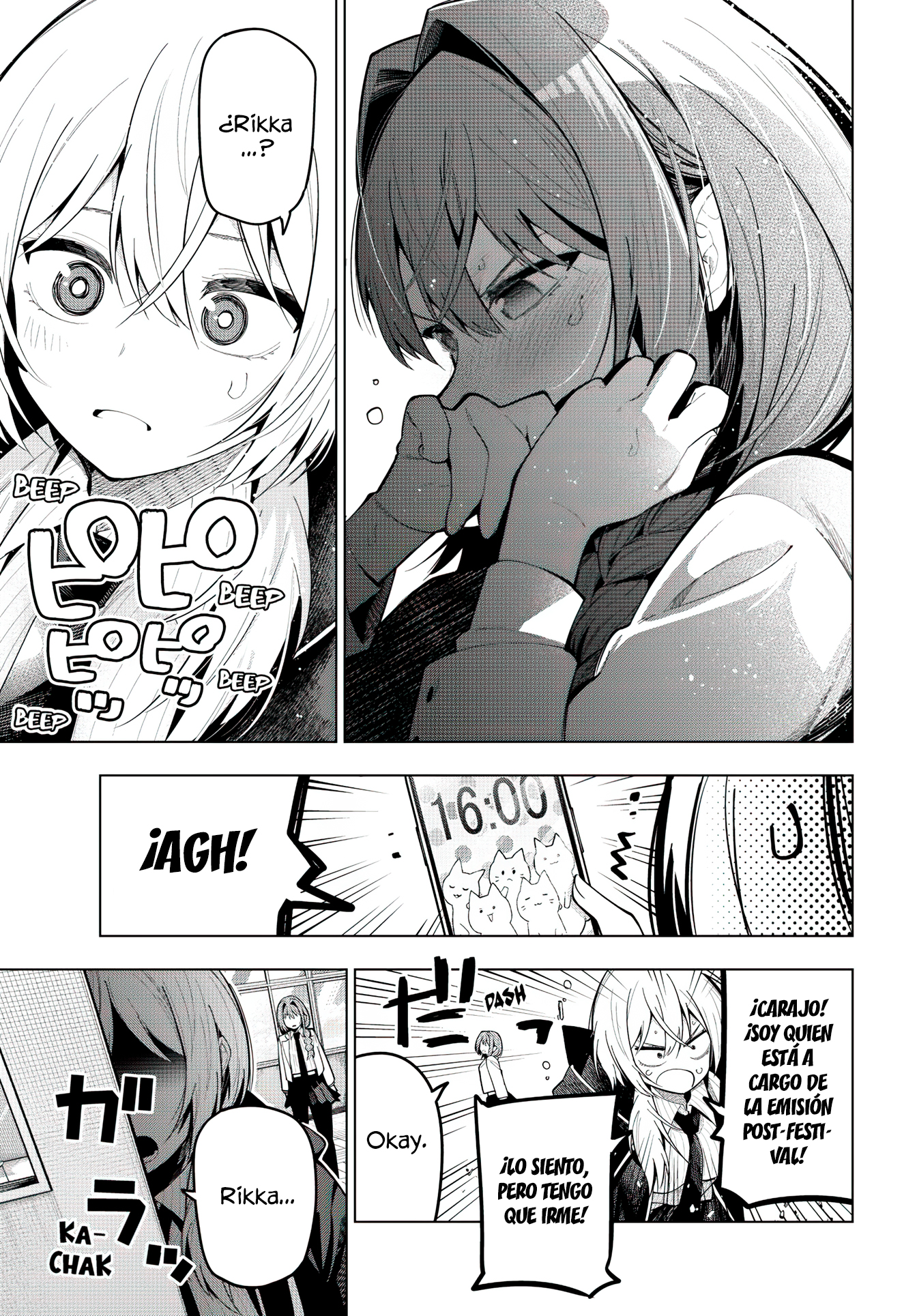 Mayonaka Heart Tune capítulo 68 página 9