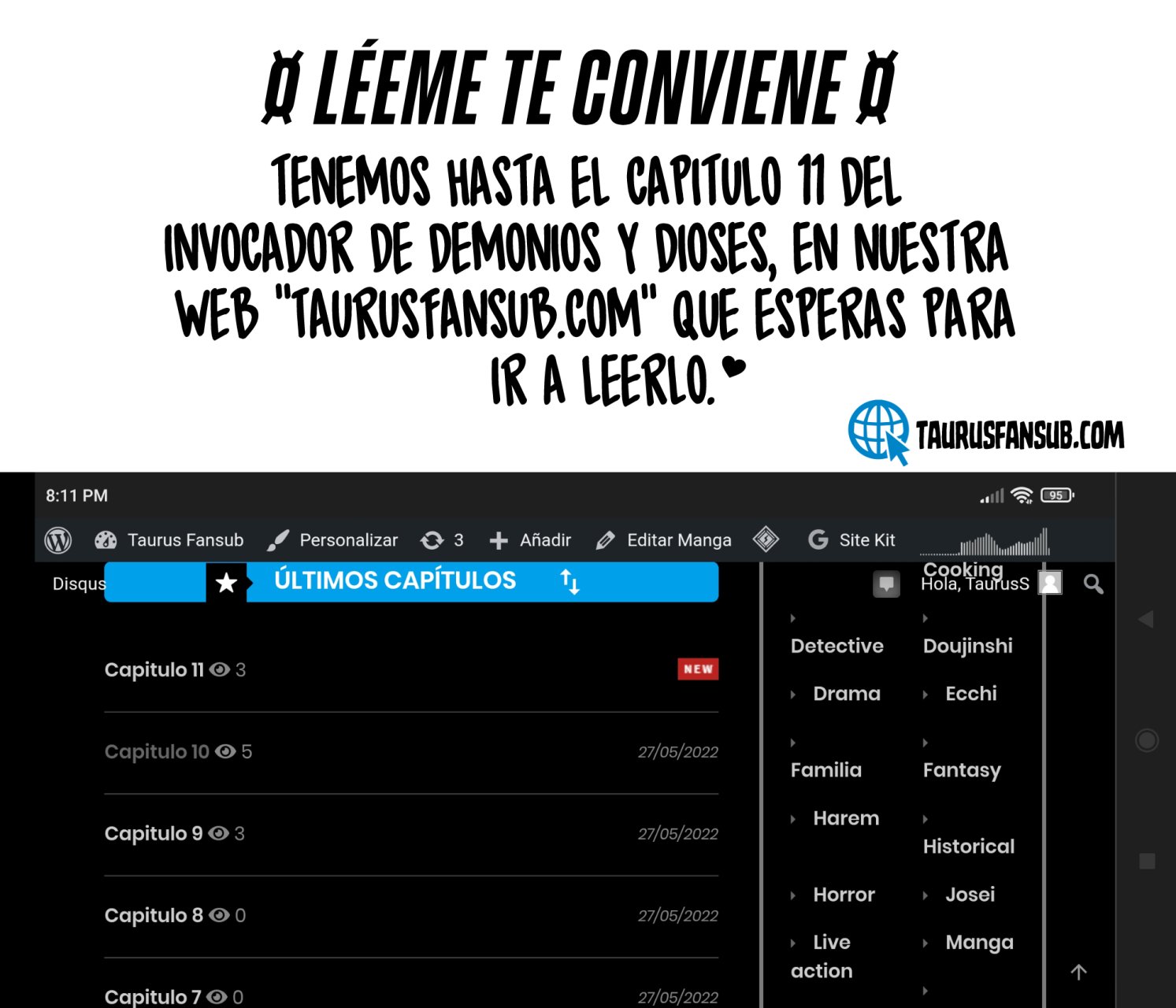 El Invocador de Demonios y Dioses capítulo 10 página 12