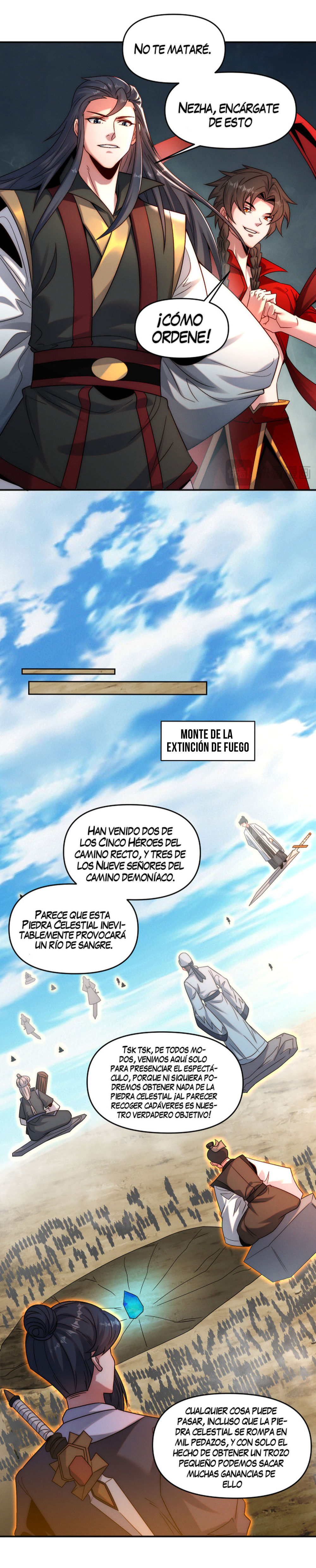 El Invocador de Demonios y Dioses capítulo 105 página 14