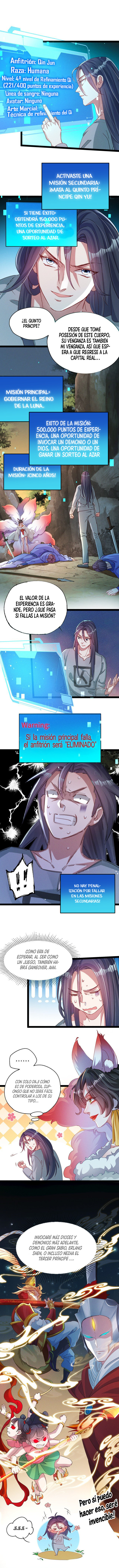 El Invocador de Demonios y Dioses capítulo 2 página 3